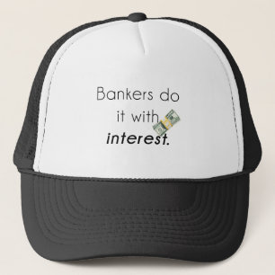 Bankiers doen het! trucker pet