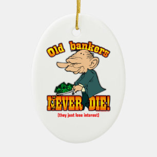 Bankiers Keramisch Ornament