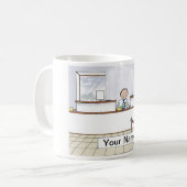 Bankrekeninghouder, Mannelijk Koffiemok (Voorkant links)