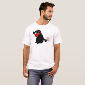 banksy monkey t-shirt (Voorkant volledig)