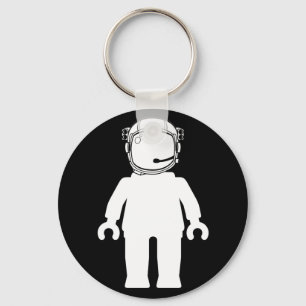 Banksy Style Astronaut Minifig Sleutelhanger