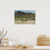 Bannack Ghost Town - Brussel Poster (Keuken)