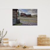 Bannack Ghost Town Mainstreet 2 - Montana Poster (Keuken)