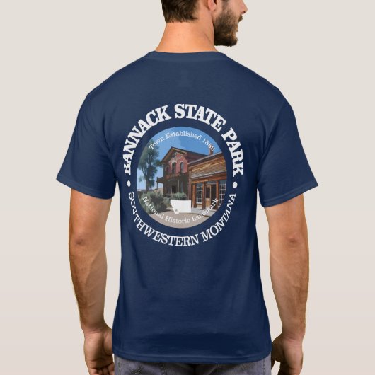 Bannack State Park T-shirt (Achterkant)