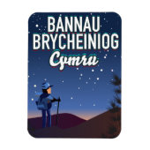Bannau Brycheiniog Wales  Magneet (Verticaal)