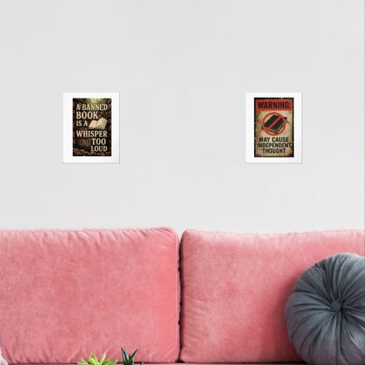 Banned book art set (Salon)