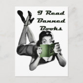 Banned Books Postcard Briefkaart (Voorkant)