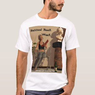 bannedbookweek, Banned         BookWeek, wie is... T-shirt