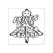 Bannelingen van de ondergrondse stempel (Afrduk)