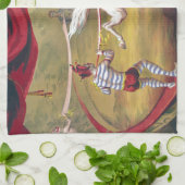 Banner Act  Circus Art Theedoek (Gevouwen)