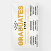 Banner Afstuderen van het middelbaar nabuurschap (Verticaal)