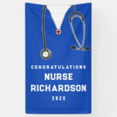 Banner Afstuderen van verpleegschool (Verticaal)