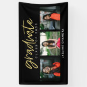 Banner Afstuderen voor Cool EDITABLE-KLEUR (Verticaal)