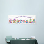 Banner Baby Dragon Verjaardagsfeestje (Beurs)