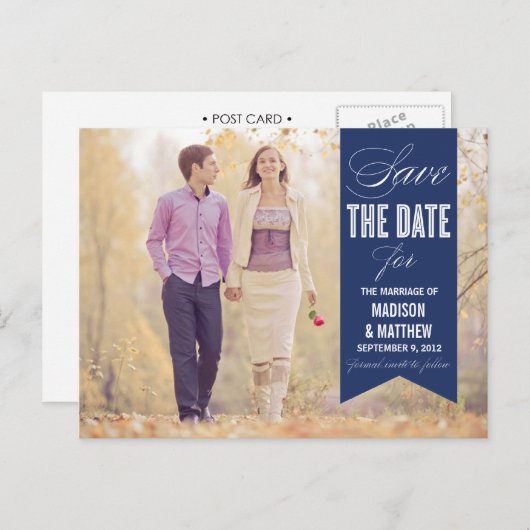  BANNER | BEWAREN VAN DE DATUM VAN AANKONDIGING (Voorkant / Achterkant)