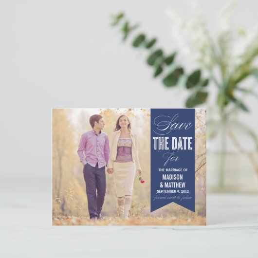  BANNER | BEWAREN VAN DE DATUM VAN AANKONDIGING (Staand voorkant)