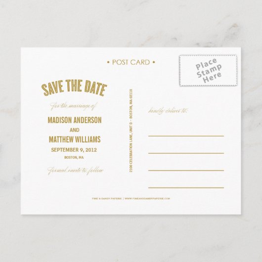  BANNER | BEWAREN VAN DE DATUM VAN AANKONDIGING (Achterkant)