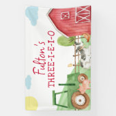 Banner Boerderij van trekkerbanner (Verticaal)