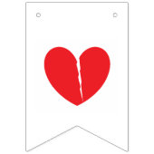 Banner "Divorce Party" (Eerste vlag)