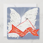 Banner Dove - Invitations personnalisées 4,25 po x (Devant)