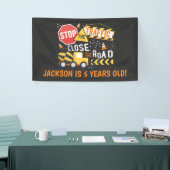Banner Dump Truck Birthday (Beurs)