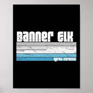 Banner Elk North Carolina NC North Carolina Skiën Poster