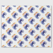 Banner en kanon cadeaupapier (Vlak)