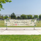 Banner Flowers en String Lights Rustic Wood (Insitu)
