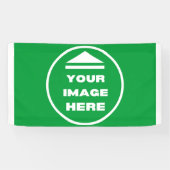 Banner - gepersonaliseerd - Afbeelding / tekst toe (Horizontaal)