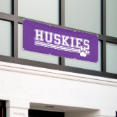 Banner-Huskies voor buiten Spandoek (Buitenkant Gebouw)