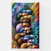 Banner Internationale Vrouwendag (Verticaal)