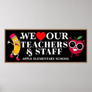Banner leerlingenwaardering week poster