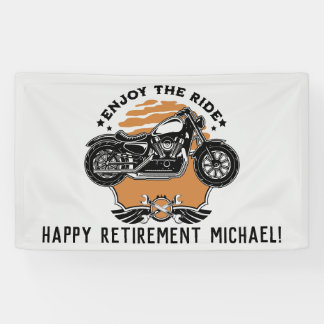 Banner motorfietsretiment