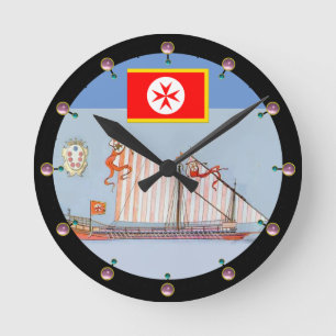 Banner of The Navy Tuscany Medici Ronde Klok