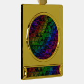 Banner Ornament Verguld Banner Ornament (Rechts)