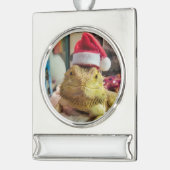 Banner Ornament Verzilverd Banner Ornament (Links)