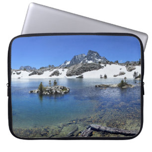 Banner Peak en het bergmeer - Sierra Nevada Laptop Sleeve