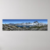 Banner Peak over Garnet Lake - Sierra Nevada Poster (Voorkant)