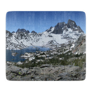 Banner Peak over Garnet Lake - Sierra Nevada Snijplank
