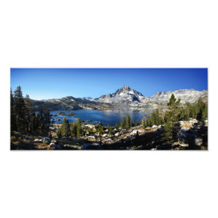 Banner Peak Thousand Lake John Muir Trail Foto Afdruk