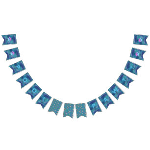 Banner Pool Pawty Bunting