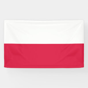 Banner Poolse vlag (Polen)