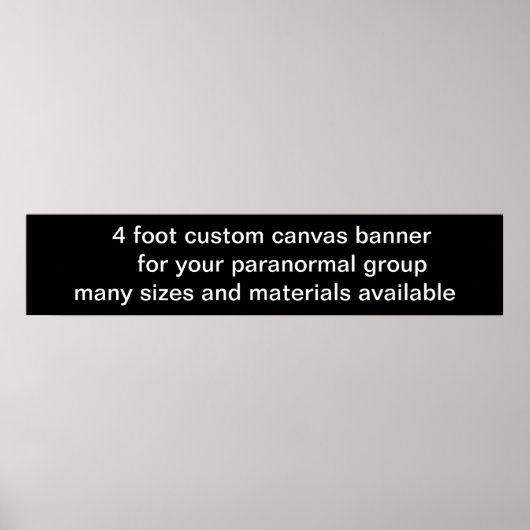 banner poster (Voorkant)