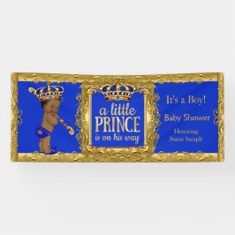 Banner Prins is op komst Blauw Goud Etnisch