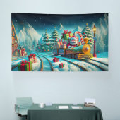 Banner Santa Noordpool Express Kerstavond (Beurs)