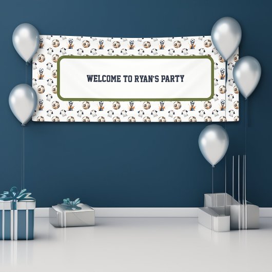 Banner Sports Birthday Party