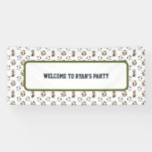 Banner Sports Birthday Party (Horizontaal)