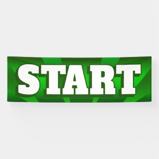 BANNER START - 2,5 x 8'