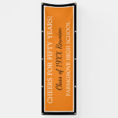 Banner van 8 ft. Speciale klasse reunion banner (Verticaal)