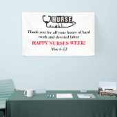 Banner van de Corporate Happy Nurses Week (Beurs)